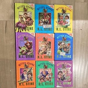 R. I. Stine “Rotton School” series 1-9